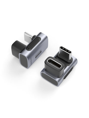 Hagibis 240W 40Gbps 8K USB-C Adapter, 2-Pack USB-C Male to Female, USB4 Connector for Thunderbolt 4/3, ROG Ally, Steam Deck, Switch, Dock, Mac, Tablet, iPhone 16/15 Pro Max (180 Degree) Hagibis 240W 40Gbps 8K USB-C Adapter, 2-Pack USB-C Male to Female, USB4 Connector for Thunderbolt 4/3, ROG Ally, Steam Deck, Switch, Dock, Mac, Tablet, iPhone 16/15 Pro Max (180 Degree)