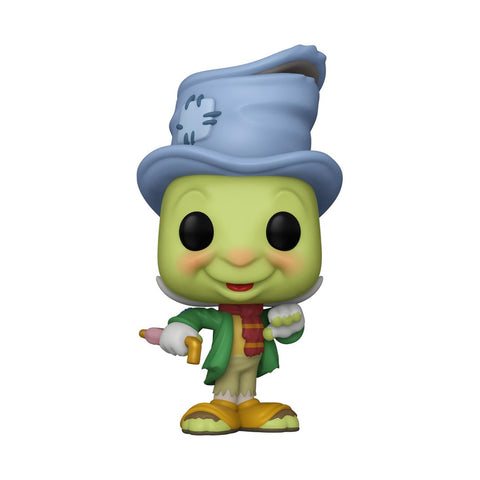 Funko POP Pop! Disney: Pinocchio - Street Jiminy, 3.75 inches, Multicolor Funko POP Pop! Disney: Pinocchio - Street Jiminy, 3.75 inches, Multicolor