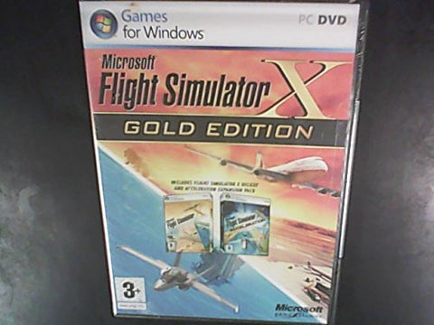 Flight Simulator X - Gold Edition (PC) Flight Simulator X - Gold Edition (PC)