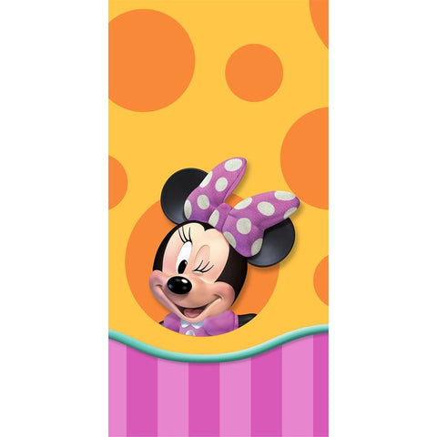 Hallmark Minnie Table Cover (Each) Hallmark Minnie Table Cover (Each)