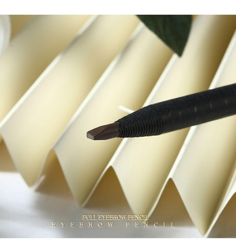 3pcs Waterproof Long Lasting Eyebrow Pencil with Brush Peel-off Eyebrow Permanent Makeup Cosmetic Art Eyebrow Pencil Mapping Tools (Medium Coffee) 3pcs Waterproof Long Lasting Eyebrow Pencil with Brush Peel-off Eyebrow Permanent Makeup Cosmetic Art Eyebrow Pencil Mapping Tools (Medium Coffee)