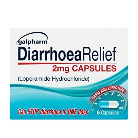 3 x 6 Galpharm Diarrhoea Relief 2mg Capsules 3 x 6 Galpharm Diarrhoea Relief 2mg Capsules