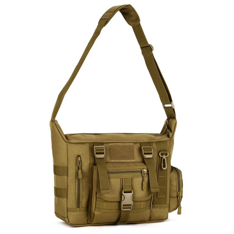 Messenger Bag, Tactical Crossbody Bag Molle Large Waterproof Laptop Pack Casual Military Shoulder Bag Green Messenger Bag, Tactical Crossbody Bag Molle Large Waterproof Laptop Pack Casual Military Shoulder Bag Green