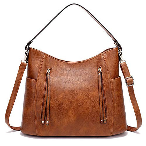 Gladdon Hobo Bags for Women,Ladies Leather Handbags Fashion Crossbody Bag Large Multi Pocket Shoulder Tote Bag 2pc Gladdon Hobo Bags for Women,Ladies Leather Handbags Fashion Crossbody Bag Large Multi Pocket Shoulder Tote Bag 2pc