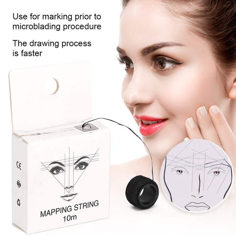 Pre Inked Mapping String Pre Inked Mapping String Microblading Eyebrow Marker For Eyebrow Styling 10M Piercing Tattoo Supplies Eyebrow Styling 10M (Pre-ink line) Pre Inked Mapping String Pre Inked Mapping String Microblading Eyebrow Marker For Eyebrow Styling 10M Piercing Tattoo Supplies Eyebrow Styling 10M (Pre-ink line)
