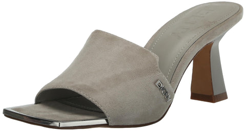 DKNY Women's Pen-Wedge Sandal Flat, STN Gry, 5 DKNY Women's Pen-Wedge Sandal Flat, STN Gry, 5