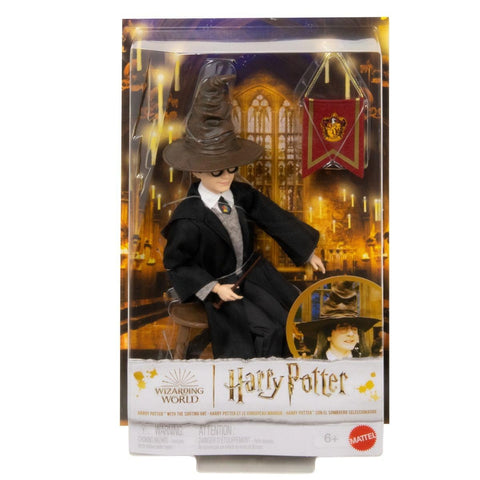 Mattel Harry Potter and the Sorting Hat Wizard Doll with Accessories, Toy +6 Years (HND78) Mattel Harry Potter and the Sorting Hat Wizard Doll with Accessories, Toy +6 Years (HND78)