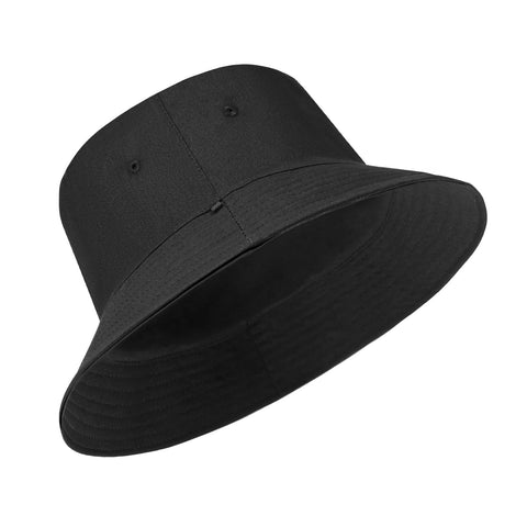 Glitovox Oversize XXL Bucket Hat, Reversible Cotton Fisherman Hats, Unisex Trendy Double Side Wear Summer Bucket Sun Hats Black-Black Glitovox Oversize XXL Bucket Hat, Reversible Cotton Fisherman Hats, Unisex Trendy Double Side Wear Summer Bucket Sun Hats Black-Black