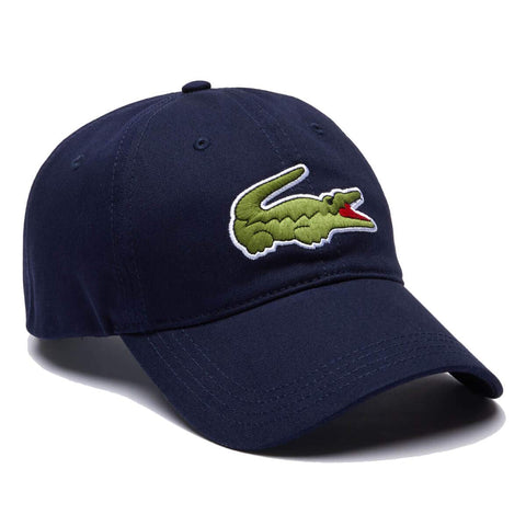 Lacoste - Navy Large Logo Cap RK471100166 - Ivory, One Size Lacoste - Navy Large Logo Cap RK471100166 - Ivory, One Size