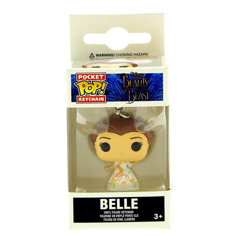 Funko Pop Keychain: Beauty & The Beast Celebration Belle Toy Figure Funko Pop Keychain: Beauty & The Beast Celebration Belle Toy Figure