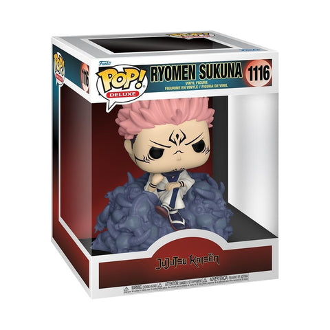 Funko Pop! Animation Deluxe: Jujutsu Kaisen - Sukuna, Multicolor, 61362 Funko Pop! Animation Deluxe: Jujutsu Kaisen - Sukuna, Multicolor, 61362