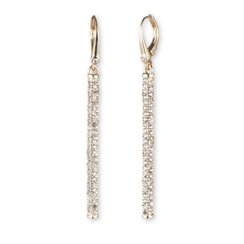 DKNY Womens Pave Linear Gold One Size DKNY Womens Pave Linear Gold One Size