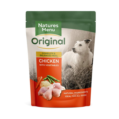 Natures Menu Dog Food Pouch Chicken with Vegetables & Rice (8 x 300g) Natures Menu Dog Food Pouch Chicken with Vegetables & Rice (8 x 300g)