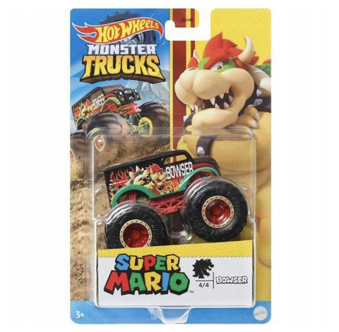 Hot Wheels Monster Trucks Bowser - Super Mario Series 4/4 Hot Wheels Monster Trucks Bowser - Super Mario Series 4/4
