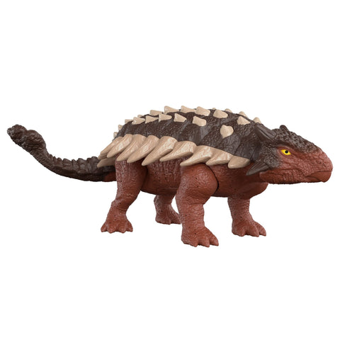 Jurassic World Dominion Roar Strikers Ankylosaurus Dinosaur Action Figure with Roaring Sound and Attack Action, Toy Gift Physical & Digital Play Jurassic World Dominion Roar Strikers Ankylosaurus Dinosaur Action Figure with Roaring Sound and Attack Action, Toy Gift Physical & Digital Play
