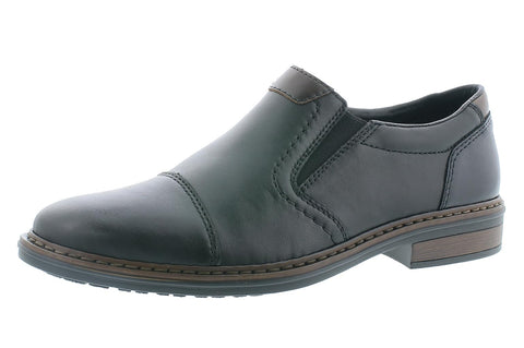 Rieker Men's 17659 Loafers, Black 00, 9.5 UK Rieker Men's 17659 Loafers, Black 00, 9.5 UK