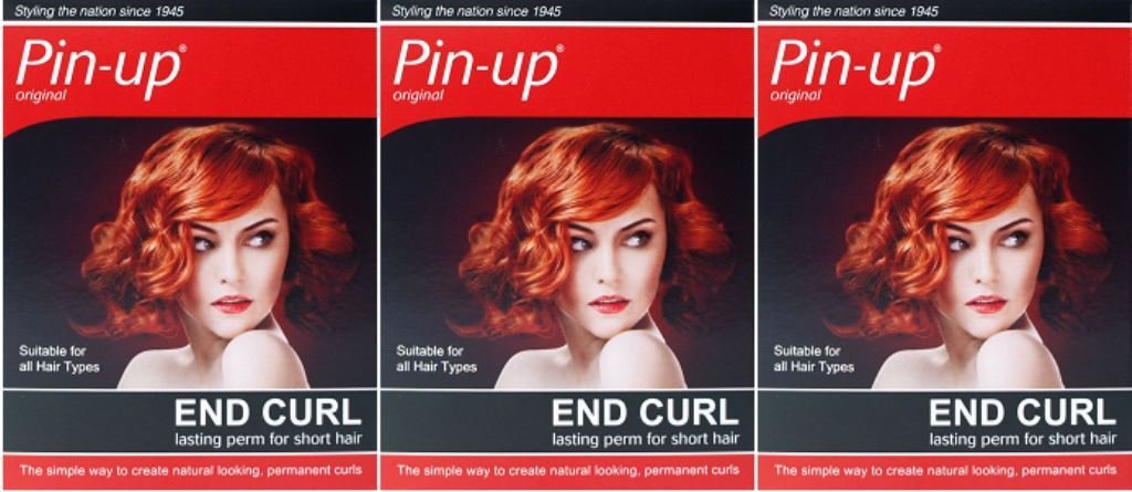 SIX PACKS of Pin-Up Home Perm End Curl