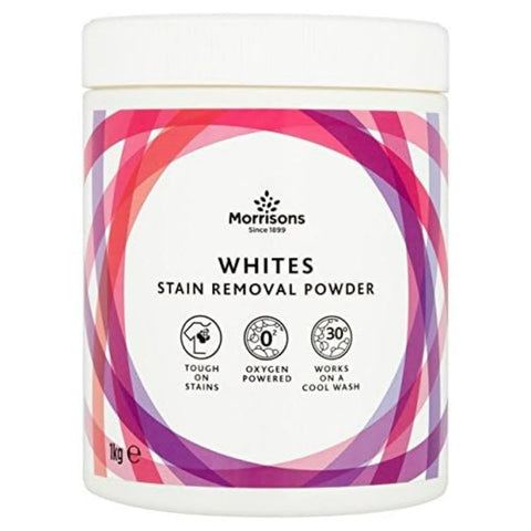 Morrisons Whites Stain Removal Powder, 1kg Morrisons Whites Stain Removal Powder, 1kg