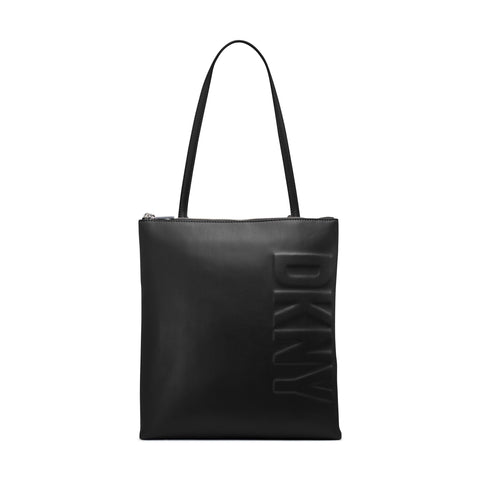 DKNY Fashion Crescent Classic Casual Handbags Tote, Black/Silver DKNY Fashion Crescent Classic Casual Handbags Tote, Black/Silver