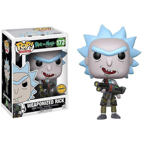 Funko Pop! Animation: Rick and Morty Weaponized Rick Chase Variant Vinyl Figure (Bundled with Pop Box Protector CASE) Funko Pop! Animation: Rick and Morty Weaponized Rick Chase Variant Vinyl Figure (Bundled with Pop Box Protector CASE)