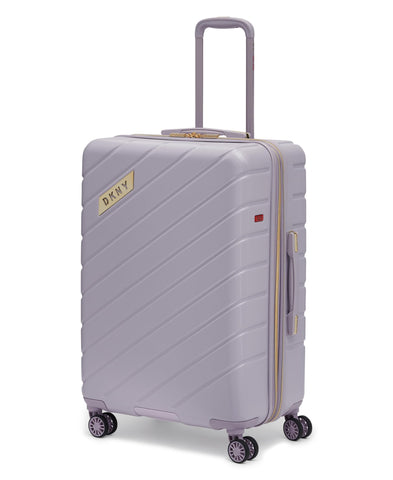 DKNY Spinner Hardside Check in Luggage, Lavender, 14 Inch DKNY Spinner Hardside Check in Luggage, Lavender, 14 Inch