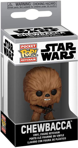 Funko POP Keychain: Star Wars - Chewbacca, Multicolor, One Size Funko POP Keychain: Star Wars - Chewbacca, Multicolor, One Size
