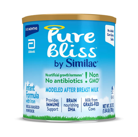 Pure Bliss by Similac Infant Formula, Gentle, Easy to Digest, Non-GMO, Powder, 24.7-oz Can Pure Bliss by Similac Infant Formula, Gentle, Easy to Digest, Non-GMO, Powder, 24.7-oz Can
