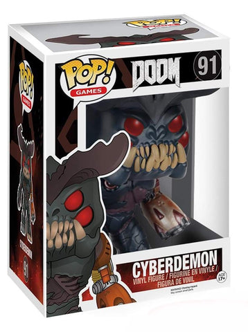 Funko POP Games: Doom - Cyberdemon Action Figure, 6" Funko POP Games: Doom - Cyberdemon Action Figure, 6"