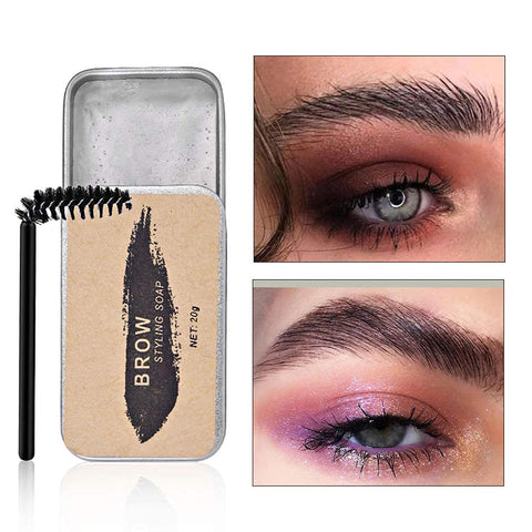 Colorless Eyebrow Soap Kit, Professional ing Brows Makeup Balm, Brows Styling Shaping Soap, Fashion Eyebrow Gel Wax, Transparent Dye Cream Colorless Eyebrow Soap Kit, Professional ing Brows Makeup Balm, Brows Styling Shaping Soap, Fashion Eyebrow Gel Wax, Transparent Dye Cream