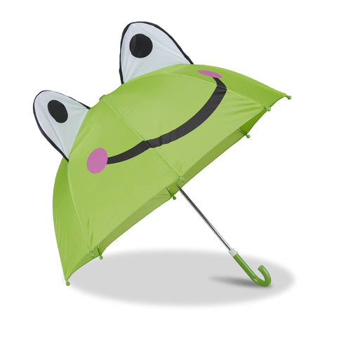 Relaxdays 10022286_767 Umbrella 3D Frog, for Boys and Girls, Green Relaxdays 10022286_767 Umbrella 3D Frog, for Boys and Girls, Green