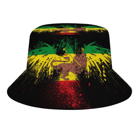 Jamaican Reggae Rasta Lover Bucket Hat for Men Women Fisherman Hat Packable Sun Cap Outdoor Travel Beach Caps Jamaican Reggae Rasta Lover Bucket Hat for Men Women Fisherman Hat Packable Sun Cap Outdoor Travel Beach Caps