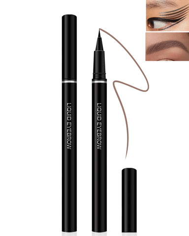 Liquid Eyebrow Pen, Professional Lift Snatch Brow Tint Pen-2Pcs Thin Precision Water Eyebrow Pencil Eyeliner Pen,Longlasting Waterproof & Smudge-proof Eyebrow Filler,for Women Eye Makeup-Light Brown Liquid Eyebrow Pen, Professional Lift Snatch Brow Tint Pen-2Pcs Thin Precision Water Eyebrow Pencil Eyeliner Pen,Longlasting Waterproof & Smudge-proof Eyebrow Filler,for Women Eye Makeup-Light Brown