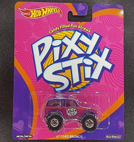 Hot Wheels Pop Culture Candy Series Pixy Stix Ford Bronco Hot Wheels Pop Culture Candy Series Pixy Stix Ford Bronco