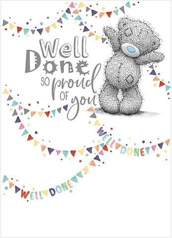 Me to You Bear Well Done Card, White,ASS01147,5x7 inch Me to You Bear Well Done Card, White,ASS01147,5x7 inch