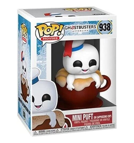 Funko POP Pop! Movies: Ghostbusters Afterlife - Mini Puft in Cappuccino Cup Rust City- POP 14 Multicolor Funko POP Pop! Movies: Ghostbusters Afterlife - Mini Puft in Cappuccino Cup Rust City- POP 14 Multicolor