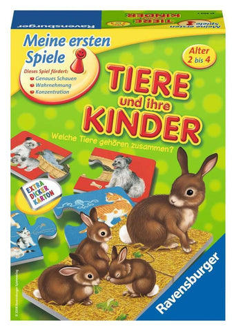 Ravensburger 21403 7 "Animals And Their Children Game Ravensburger 21403 7 "Animals And Their Children Game