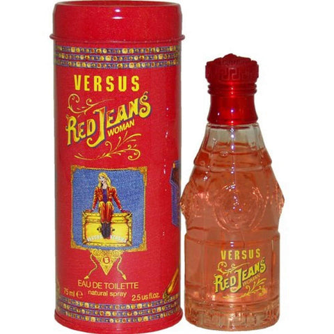 Versace Versus Jeans Eau De Toilette Spray for Women, Red, 2.5 Fl Oz (Pack of 1) Versace Versus Jeans Eau De Toilette Spray for Women, Red, 2.5 Fl Oz (Pack of 1)