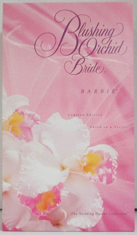 Mattel Blushing Orchid Bride Porcelain Barbie Doll Mattel Blushing Orchid Bride Porcelain Barbie Doll