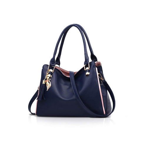 NICOLE&DORIS Hobos and Shoulder Bags for Women Fashion Handbags Large Tote Bag Ladies Shoulder Bag Dark Blue NICOLE&DORIS Hobos and Shoulder Bags for Women Fashion Handbags Large Tote Bag Ladies Shoulder Bag Dark Blue