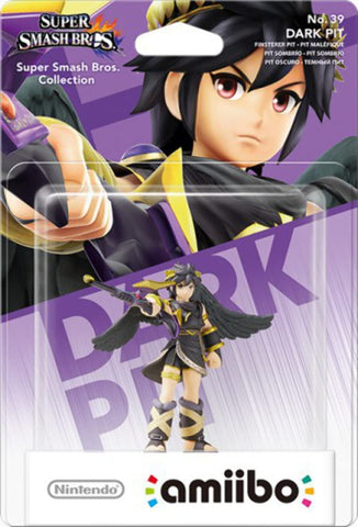 Dark Pit amiibo - Europe/Australia Import (Super Smash Bros Series) Dark Pit amiibo - Europe/Australia Import (Super Smash Bros Series)