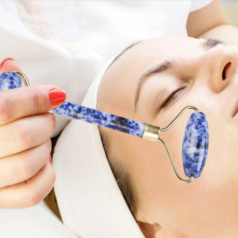 Sonew Massage Jade Roller Double-head Anti-Aging Face Eye Bestfor Dark Circles and Puffines Neck Anti-Aging Face Eye Neck Massager (Blue) Sonew Massage Jade Roller Double-head Anti-Aging Face Eye Bestfor Dark Circles and Puffines Neck Anti-Aging Face Eye Neck Massager (Blue)