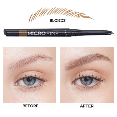 2x TRUE COLOR MICRO FINE EYE BROW DEFINER TWIST UP PENCIL - BLONDE 2x TRUE COLOR MICRO FINE EYE BROW DEFINER TWIST UP PENCIL - BLONDE