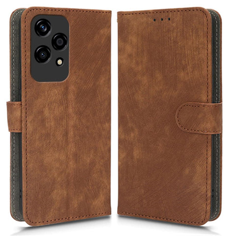 PAIX Case Compatible with Honor 200 Lite 5G, RFID Block Magnetic Flip Leather Shockproof Protective Cover with Card Slots, Kickstand Brown PAIX Case Compatible with Honor 200 Lite 5G, RFID Block Magnetic Flip Leather Shockproof Protective Cover with Card Slots, Kickstand Brown