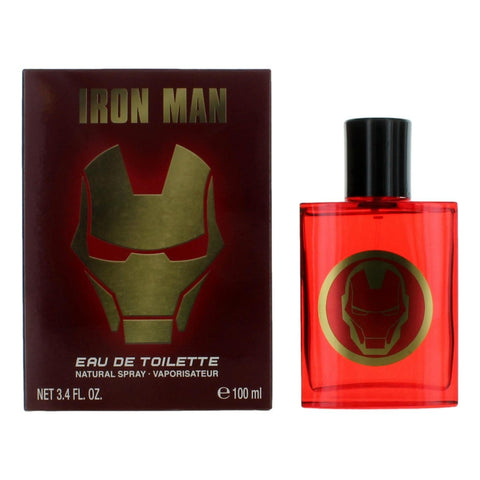 Marvel Iron Man, for Men, Cologne, Eau de Toilette, EDT, Made in Spain, by Air Val International,3.4oz, 100ml Marvel Iron Man, for Men, Cologne, Eau de Toilette, EDT, Made in Spain, by Air Val International,3.4oz, 100ml