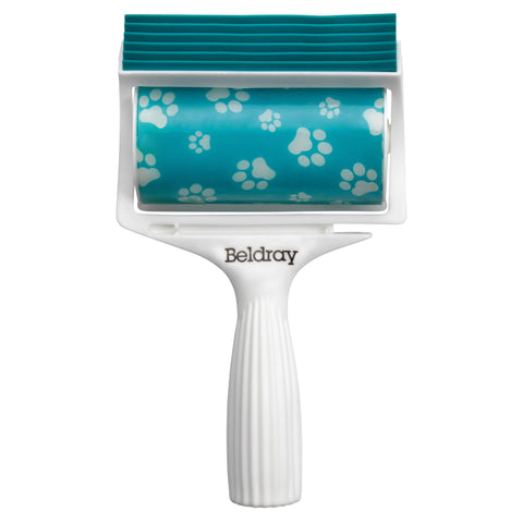 Beldray LA034221UFFEU7 Antibac Plus Gel Roller - Portable Sticky Pet Scraper Edge, Washable, Removes Lint, Fuzz, Dog and Cat Hair from Clothes/Upholstery, Blue Beldray LA034221UFFEU7 Antibac Plus Gel Roller - Portable Sticky Pet Scraper Edge, Washable, Removes Lint, Fuzz, Dog and Cat Hair from Clothes/Upholstery, Blue