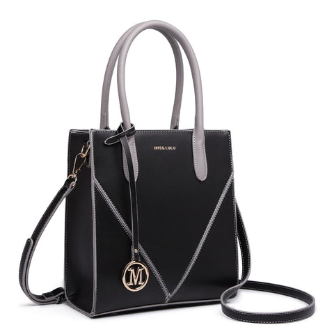 Miss Lulu Handbag for Women, Crossbody Bags, Shoulder Bag, medium ladies bag with Fashion Miss Lulu Handbag for Women, Crossbody Bags, Shoulder Bag, medium ladies bag with Fashion