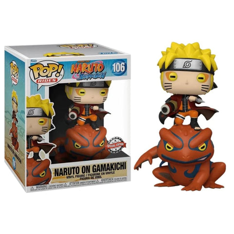 Funko POP Rides Naruto and Gamakichi Figure Funko POP Rides Naruto and Gamakichi Figure