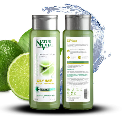 NaturVital Unisex Natural, Plant-based Lime & Witch Hazel Degrease Hair Shampoo for Greasy, Oily Hair Types, Keeps Hair Cleaner Longer, Cruelty-Free & Paraben-Free NaturVital Unisex Natural, Plant-based Lime & Witch Hazel Degrease Hair Shampoo for Greasy, Oily Hair Types, Keeps Hair Cleaner Longer, Cruelty-Free & Paraben-Free