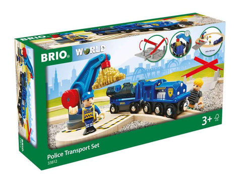 BRIO World - Police Transport Train Set BRIO World - Police Transport Train Set