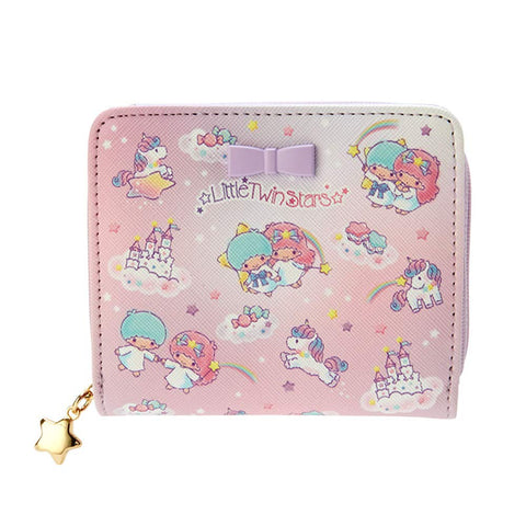 Sanrio Kids Wallet (Heart), pink, Little Twin Stars Sanrio Kids Wallet (Heart), pink, Little Twin Stars